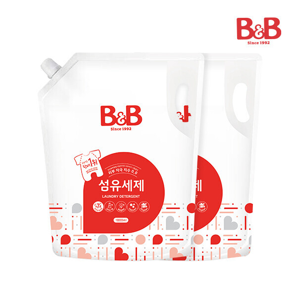 메디앙스 공식몰 아이맘,[800ml리필증정]비앤비 섬유세제1500ml리필X2개입+유연제(자스민)1500ml(캡리필)+소다파우더