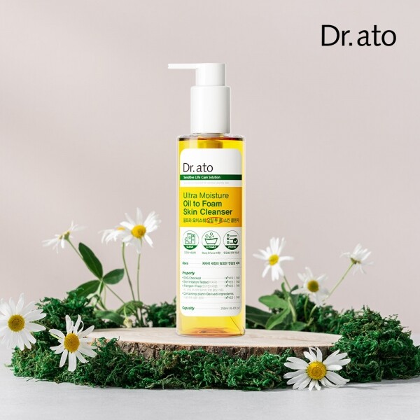 메디앙스 공식몰 아이맘,닥터아토 울트라 모이스춰 오일 투 폼 스킨 클렌저 250ml