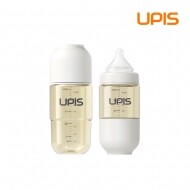 유피스 PPSU 젖병 260ml 화이트 (젖병+젖꼭지)
