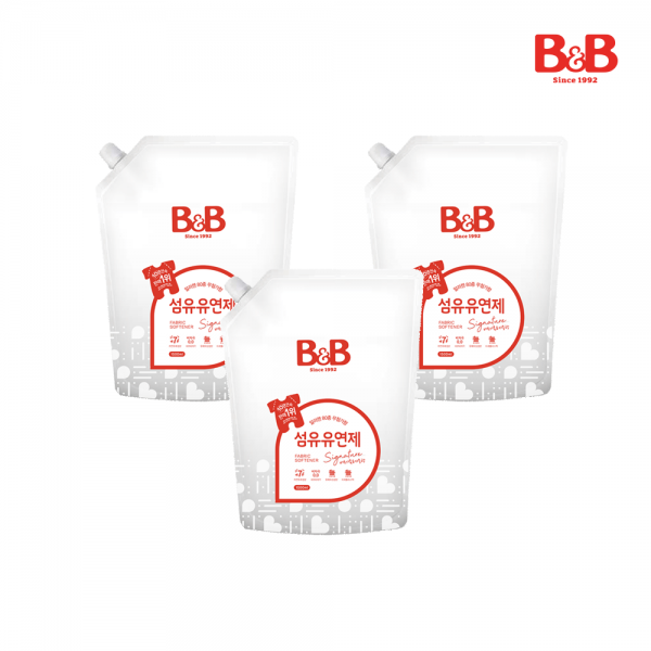 메디앙스 공식몰 아이맘,[리뉴얼] 비앤비 섬유유연제(베르가못)1500ml(리필)X3개입
