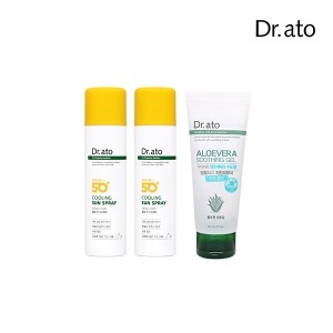 닥터아토 쿨링 선 스프레이 150mlX2개+알로에 베라 수딩젤 150ml