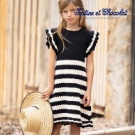 타티네쇼콜라 TC Wavy dress