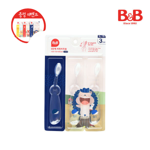 [1+1] 비앤비 유아칫솔 3단계 3입(뮤아)