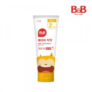 [칫솔사은품증정] 비앤비 RE베이비치약(겔타입)딸기60g