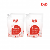 [리뉴얼] 비앤비 섬유세제 1500ml 리필 2개