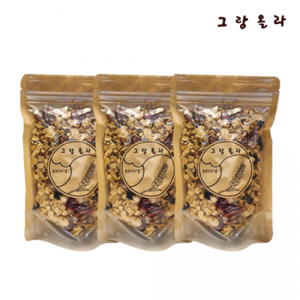메디앙스 공식몰 아이맘,[선물포장] 그랑올라 그래놀라 180gx3개 오리지널 시나몬 선택