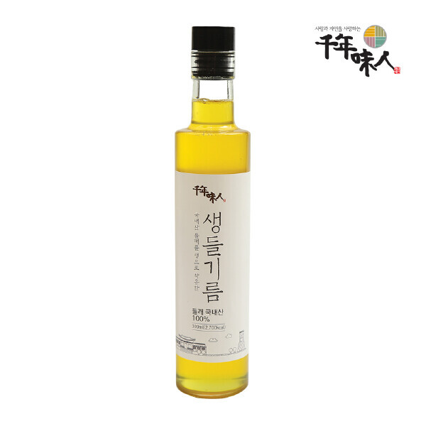 메디앙스 공식몰 아이맘,[천년미인] 100% 국내산 들깨 생들기름 180ml